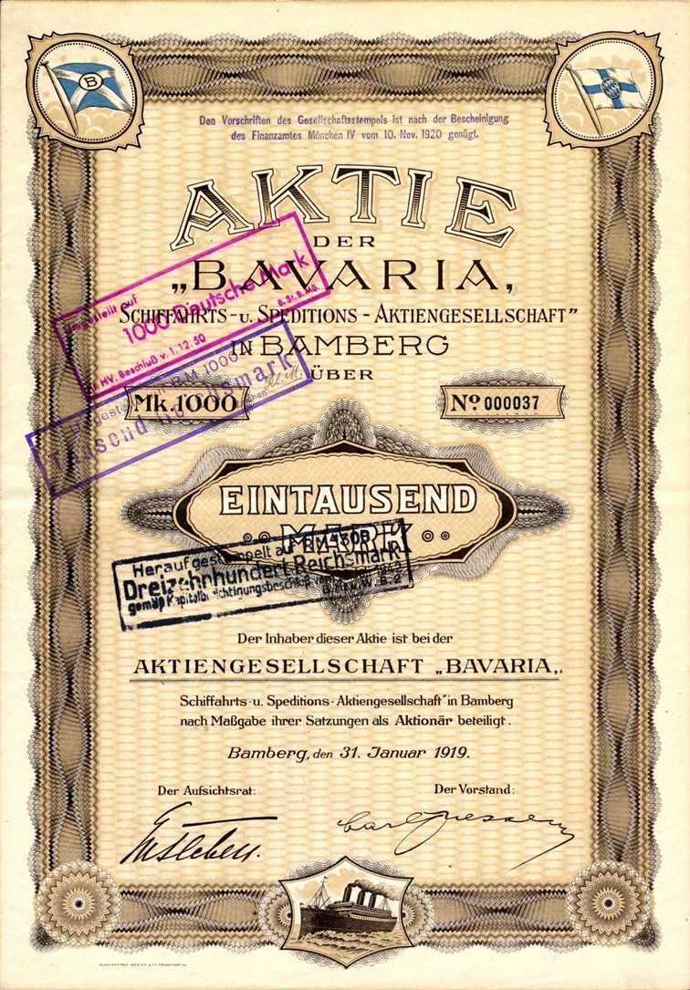 Bavaria Schiffahrts- und Speditions AG