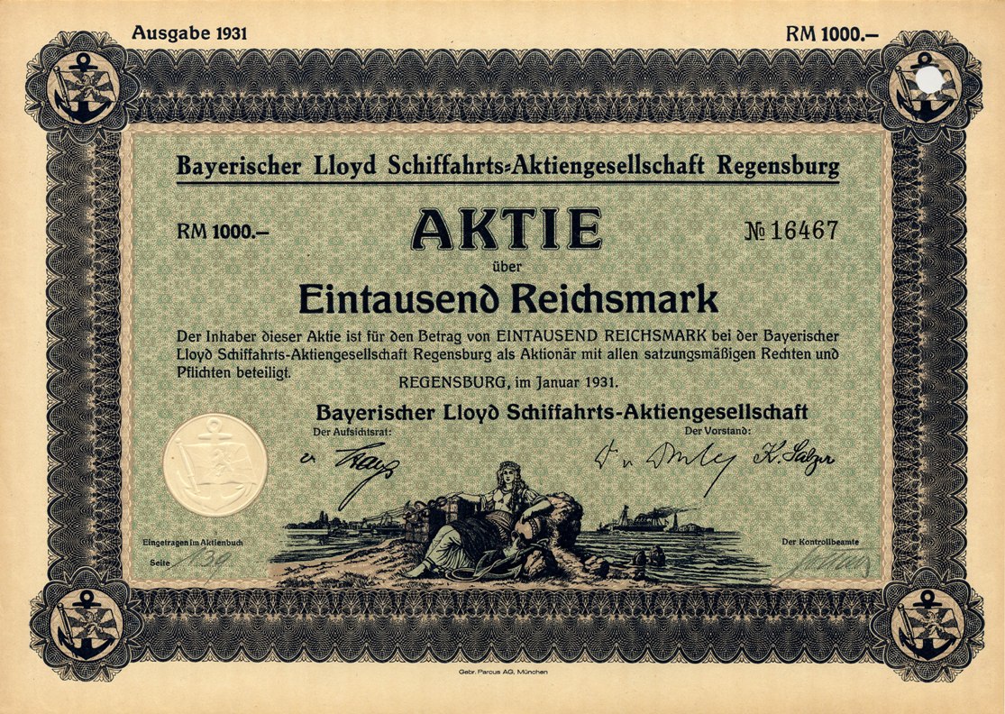 Bayerischer Lloyd Schiffahrts.AG