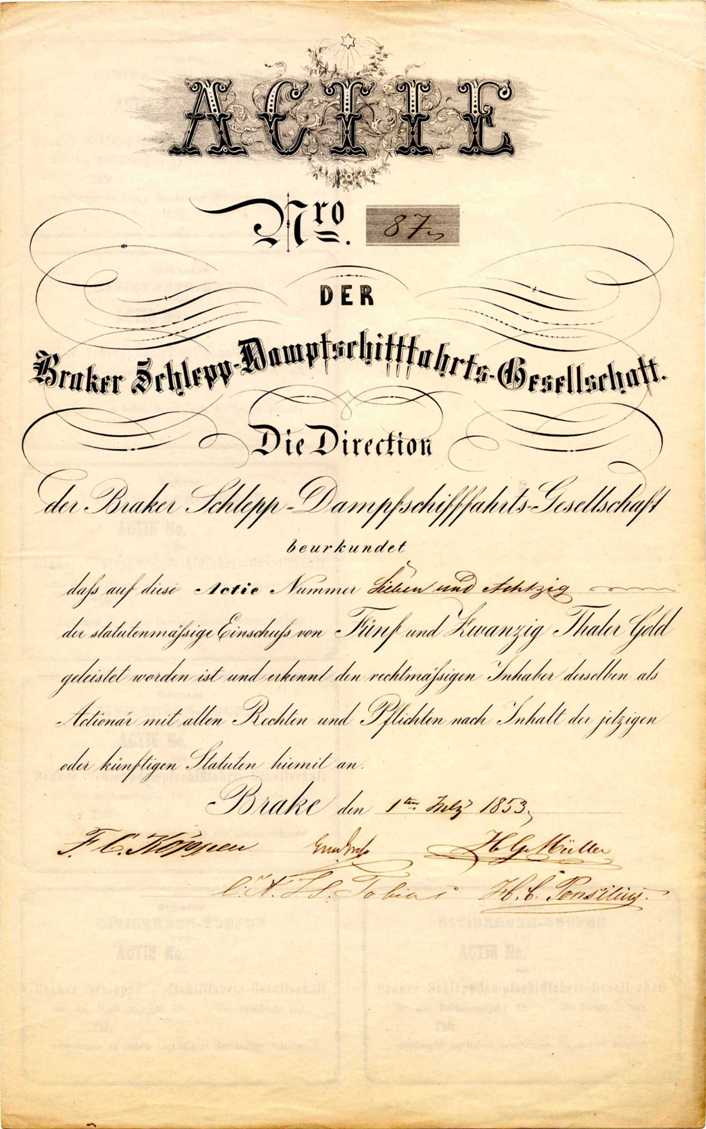 Braker Schlepp-Dapfschifffahrts-Gesellschaft