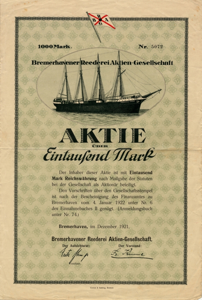 Bremerhavener Reederei AG