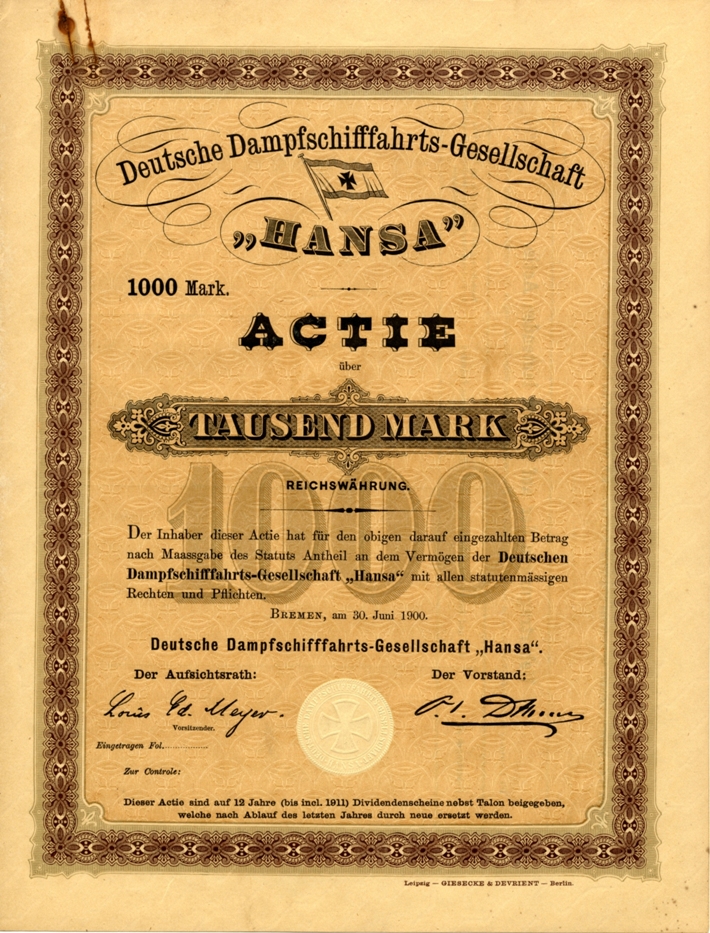 Deutsche Dampfschifffahrts-Gesellschaft Hansa