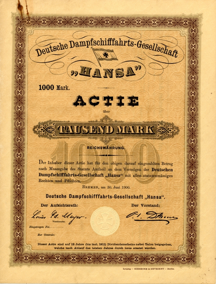 Deutsche Dampfschifffahrts-Gesellschaft Hansa