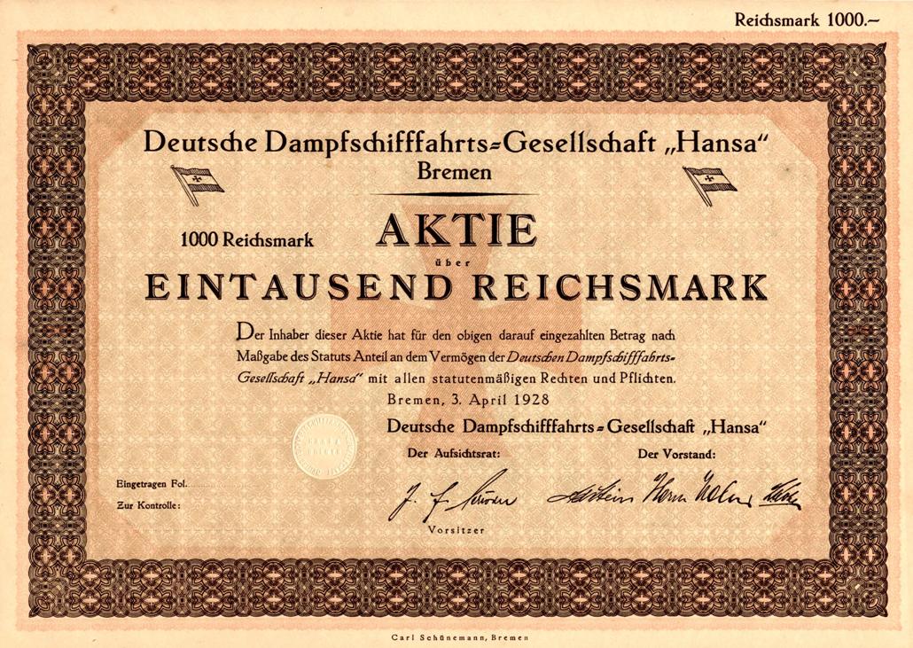 Deutsche Dampfschifffahrts-Gesellschaft Hansa
