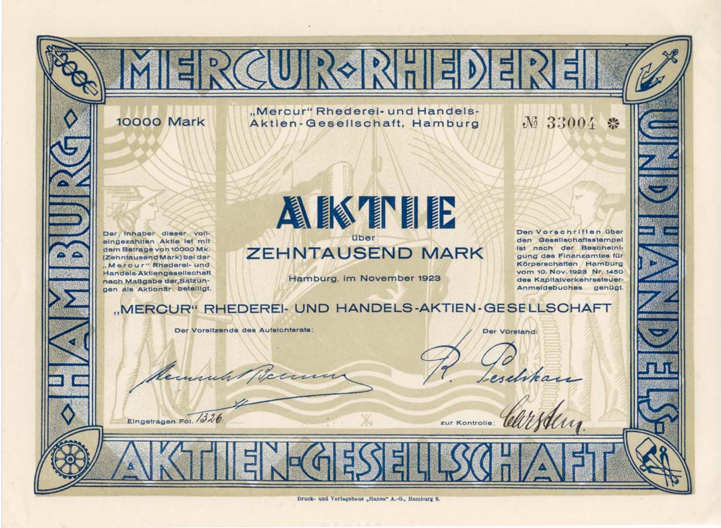 Mercur Rhederei- und Handels AG