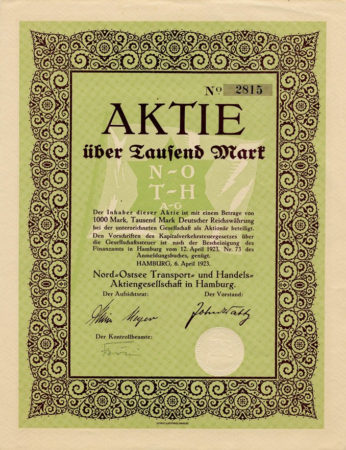 Nord-Ostsee Transport- und Handels-Aktiengesellschaft