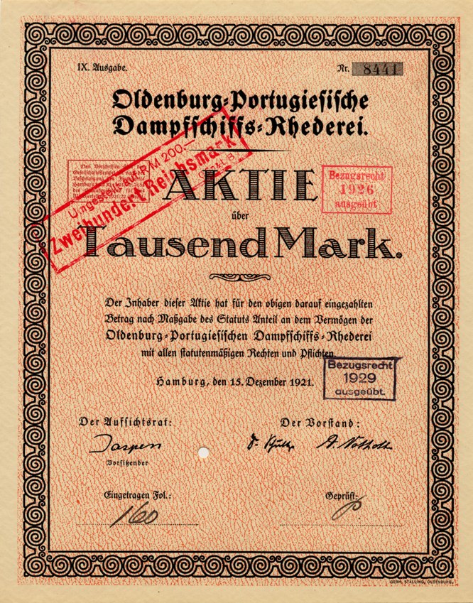 Oldenburg-Portugiesische Dampfschiffs-Rhederei