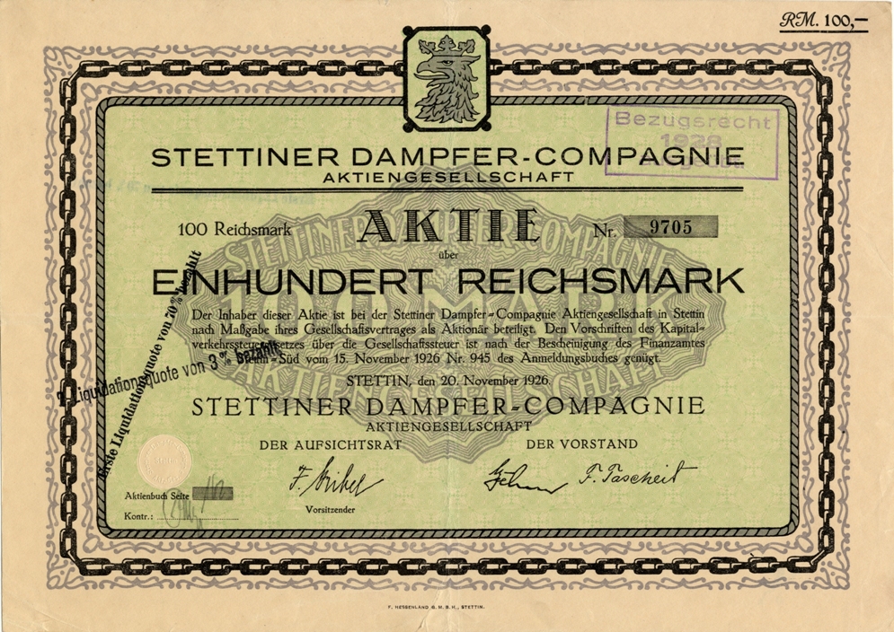 Stettiner Dampfer-Compagnie