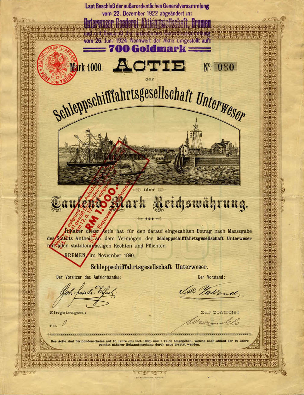 Schleppschifffahrtsgesellschaft Unterweser